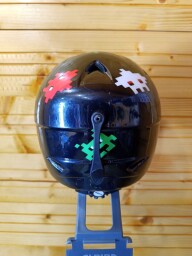 PRILBA UVEX JR BLACK 52-54CM